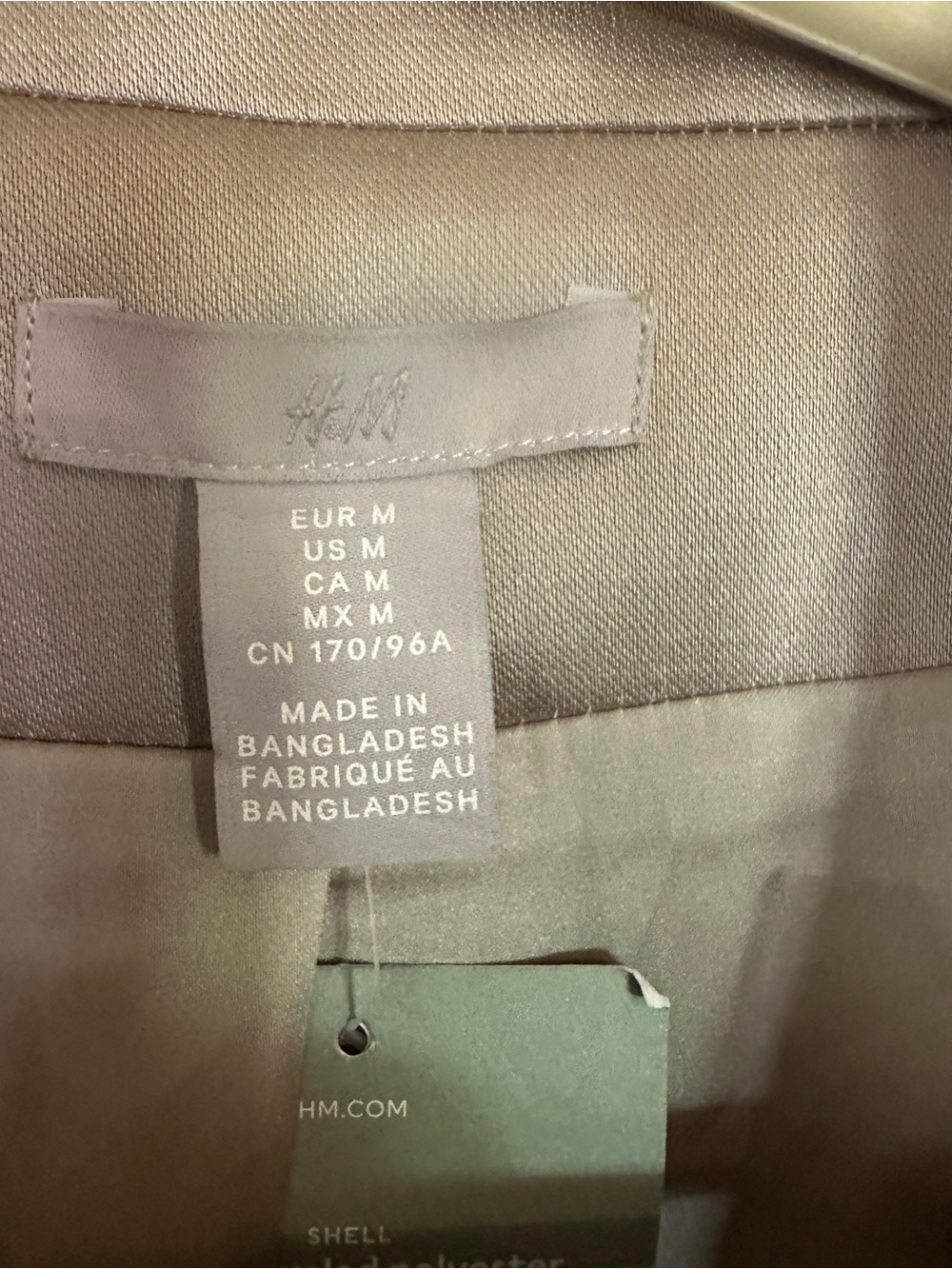H&M Taupe Jacket - Picture 4 of 5